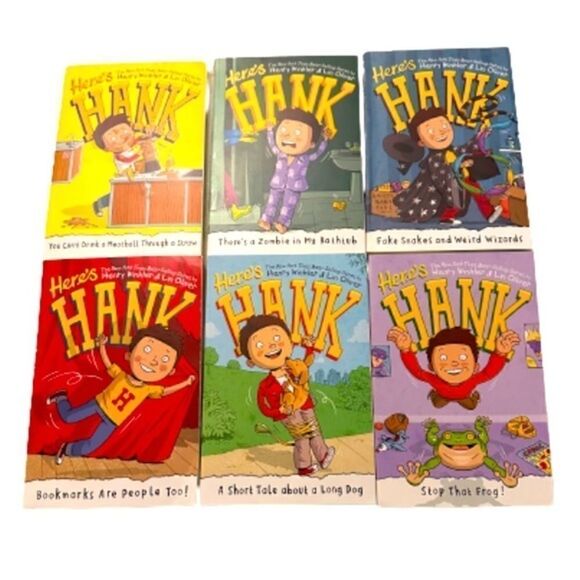 Here’s HANK, Perfect series for the transitional reader simple funny stories. - Picture 1 of 7